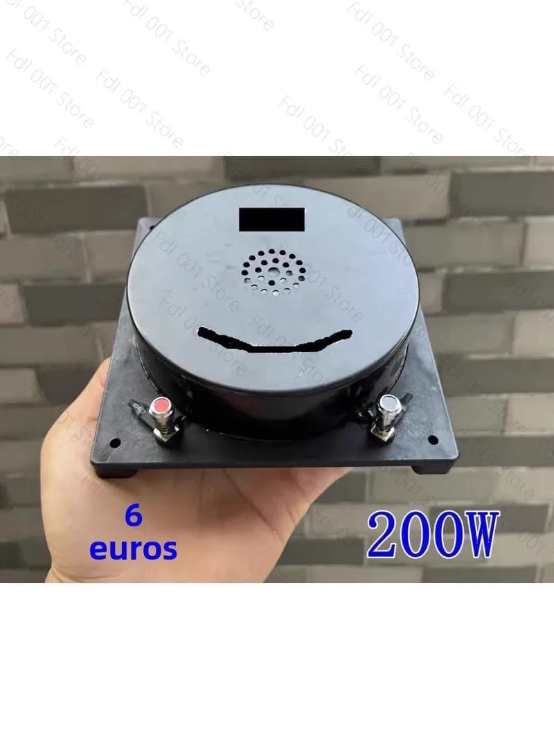 200W 6ohm Resonance Vibration Speaker Portable Audio Loudspeaker Subwoofer Anti-neighbor Low Frequency Bass Shaker Massage Seat