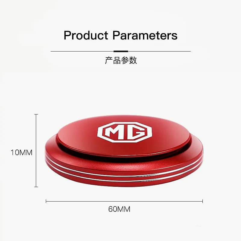 MG Car Interior Disc Air Freshener Perfume Diffuser Fit MG4 MG5 MG6 ZS EV HS GS, Metal Fragrance Decoration Accessories
