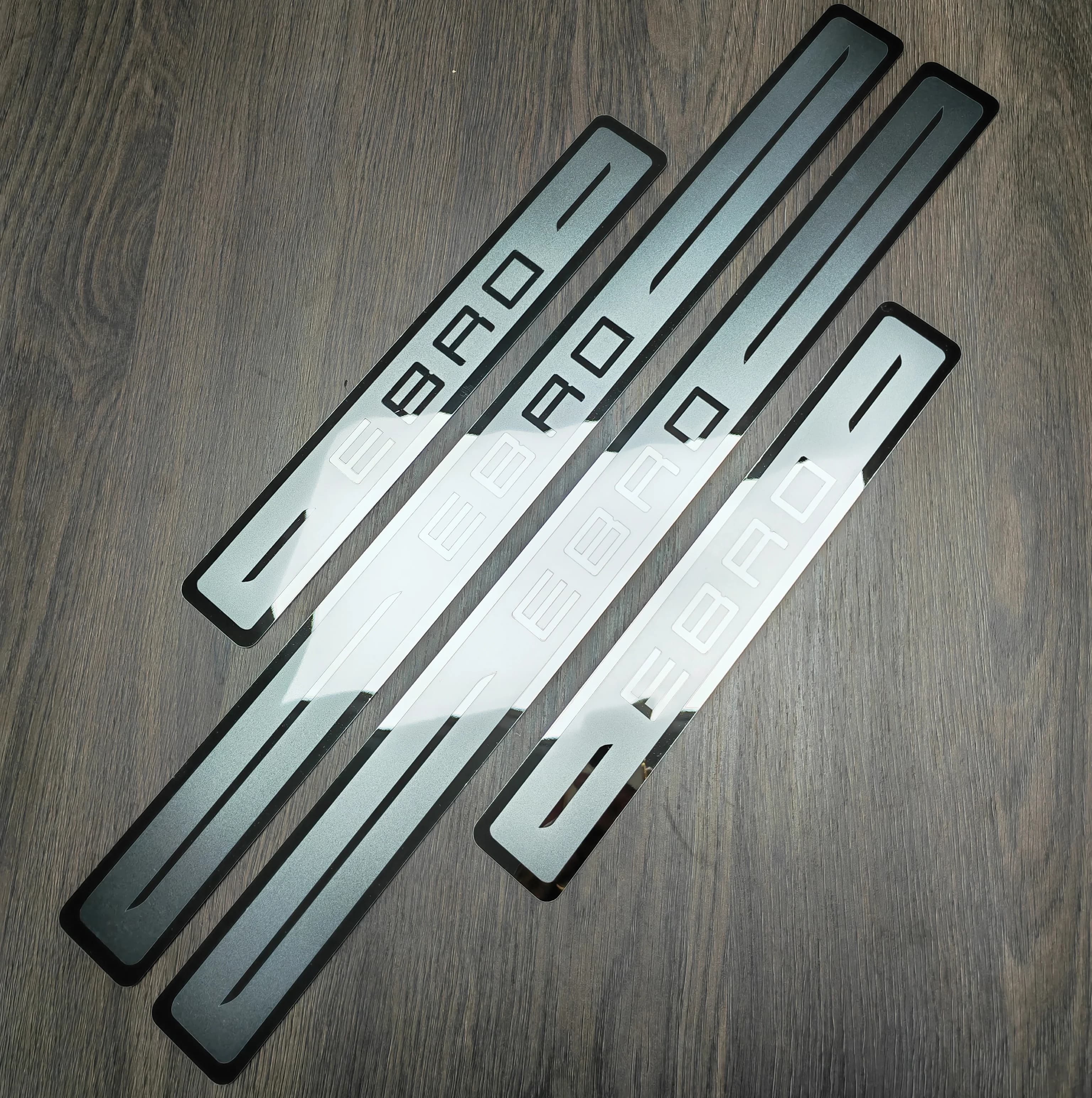 For EBRO S400 S700 S800 S900 2025 2026 Auto Door Sill Pedal Cover Trims Scuff Plate Protector Sticker Car Styling Accessories