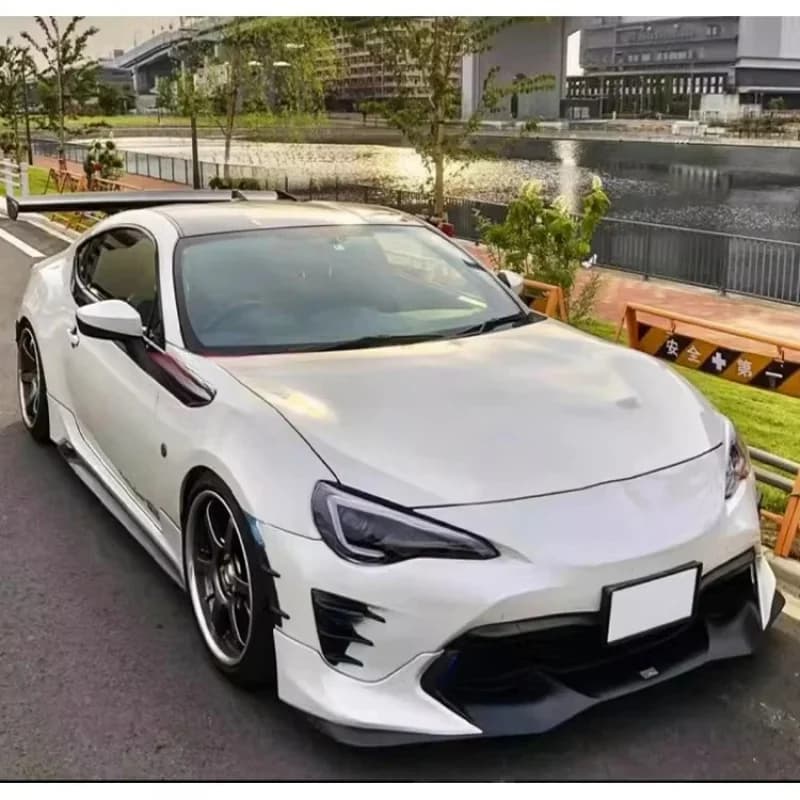 TRD Body Kit for 17-20 GT86 - Head Lip Side Skirt Rear Diffuser Spoiler Bumper - Complete Exterior Styling Kit
