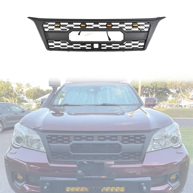 LUMA Accessories Offroad Parts 2010-2013 Matte Black ABS Plastic Car Bumper Grill Fit For 2010-2013 Lexus GX460 TRD Grille