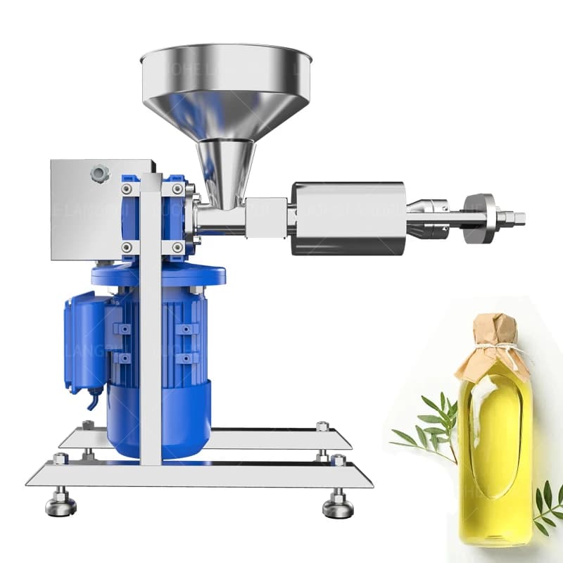 Stainless Steel Oil Press: Durable, Easy to Clean | Ideal for Peanut, Olive, Flaxseed Oil Production (Commercial/Home)