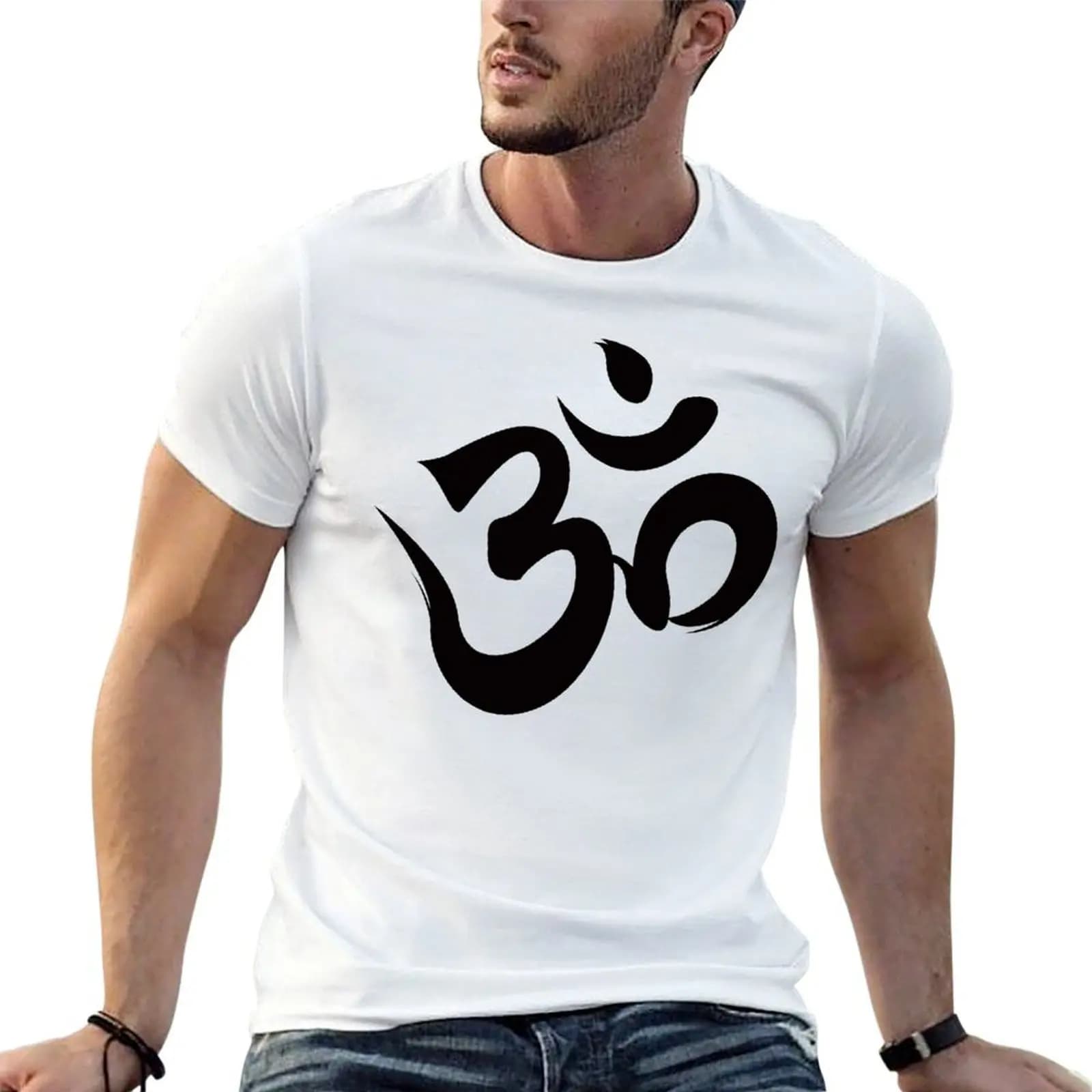 ohm T-Shirt cheap stuff funny shirt cotton men tshirt