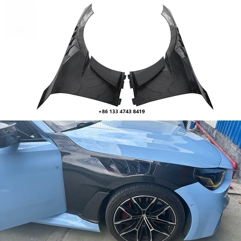 Suitable for M2 G87 Carbon Fiber Fender Retrofit Dry Carbon Fender Side Surround Car Body Kit