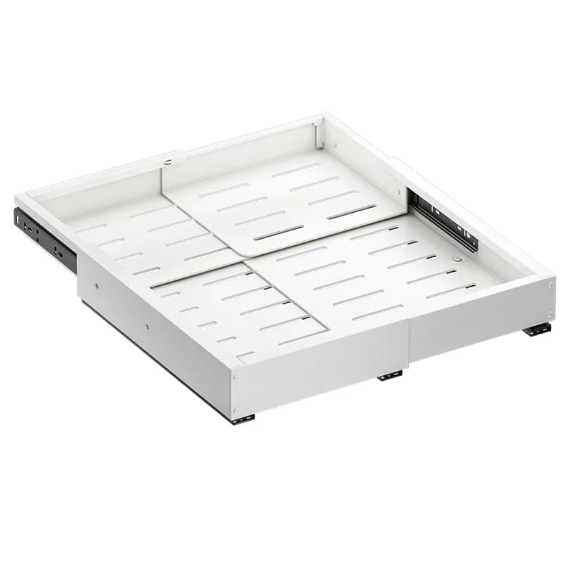 Cabinet drawer carbon steel width and depth expandable kitchen organizer