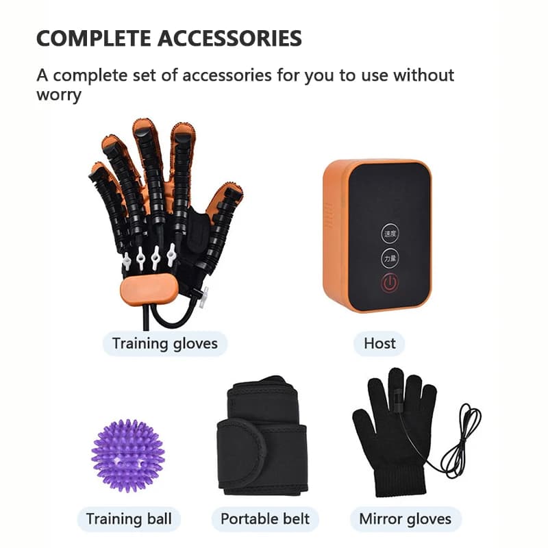 Glove Rehabilitation, Hand Stroke Recovery Equipment, Finger Trainer, Machine Gloves