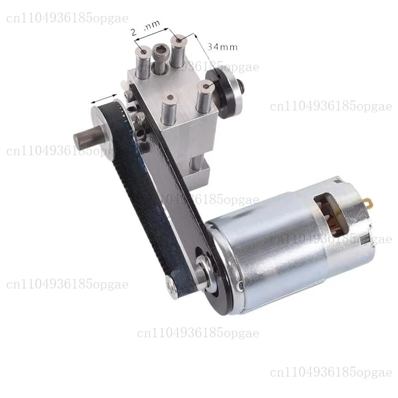 Lift Table Saw Spindle Micro Lift Table Saw Bearing Seat Diy Cutting Depth Adjustment Kit with Dc997/895 Motor T60
