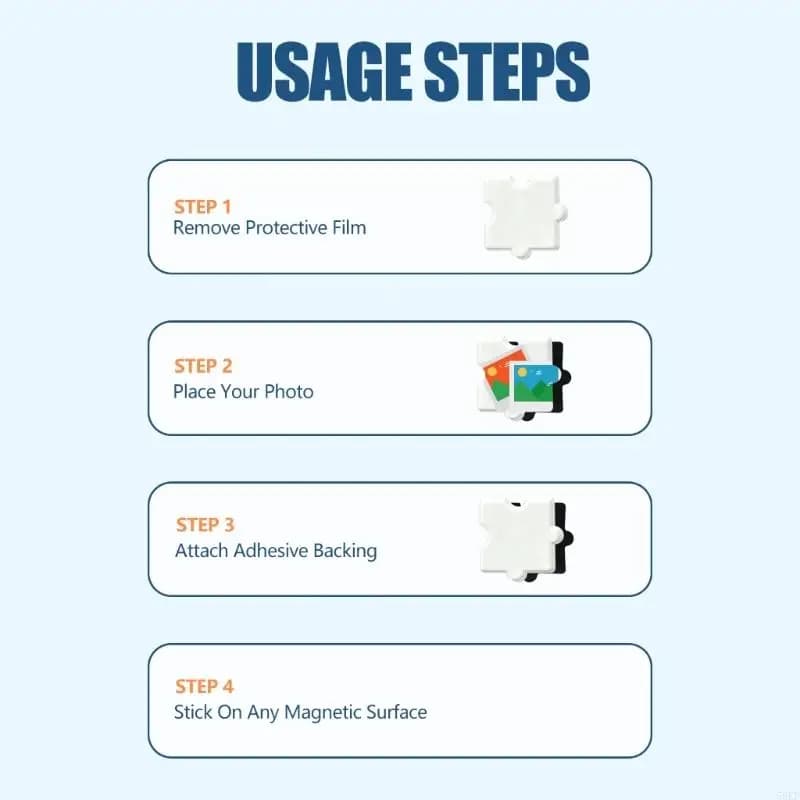 Photo Display Set for Refrigerators and Whiteboards 55KF