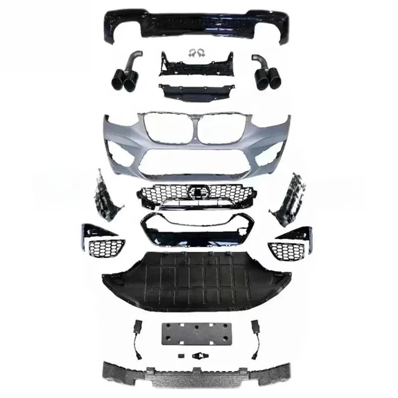 High Quality Factory Hot Sale Body Kits Front Rear Bumper Grille Exhaust Pipe Car Accsori