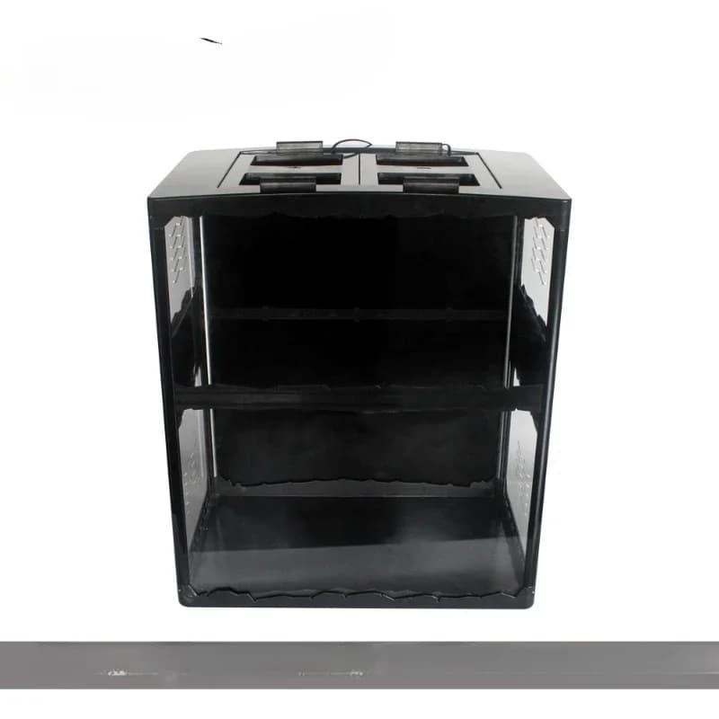 Folding box climbing pet acrylic tempered glass