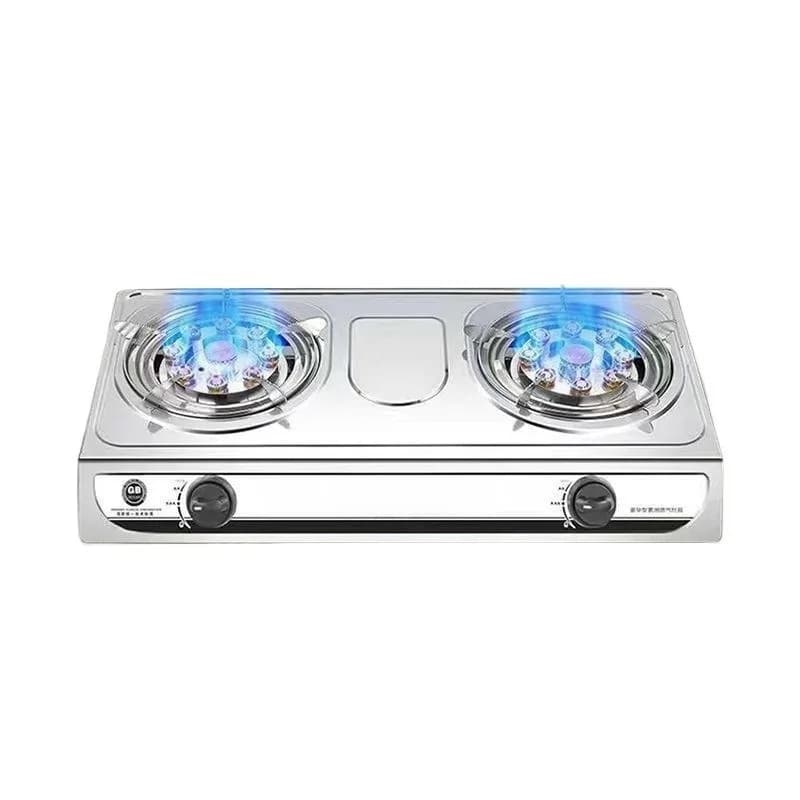 Gas stove Double stove Desktop household gas stove Natural gas