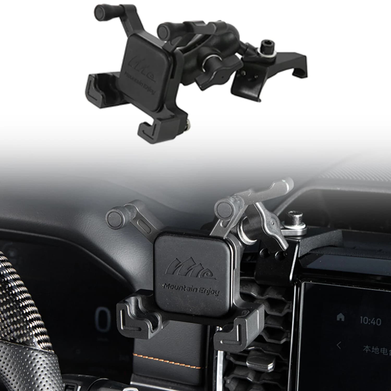 Car Phone Holder for Ford Ranger P703 2024 2025 Dash Mount GPS Bracket Navigation Stand Auto Accessories