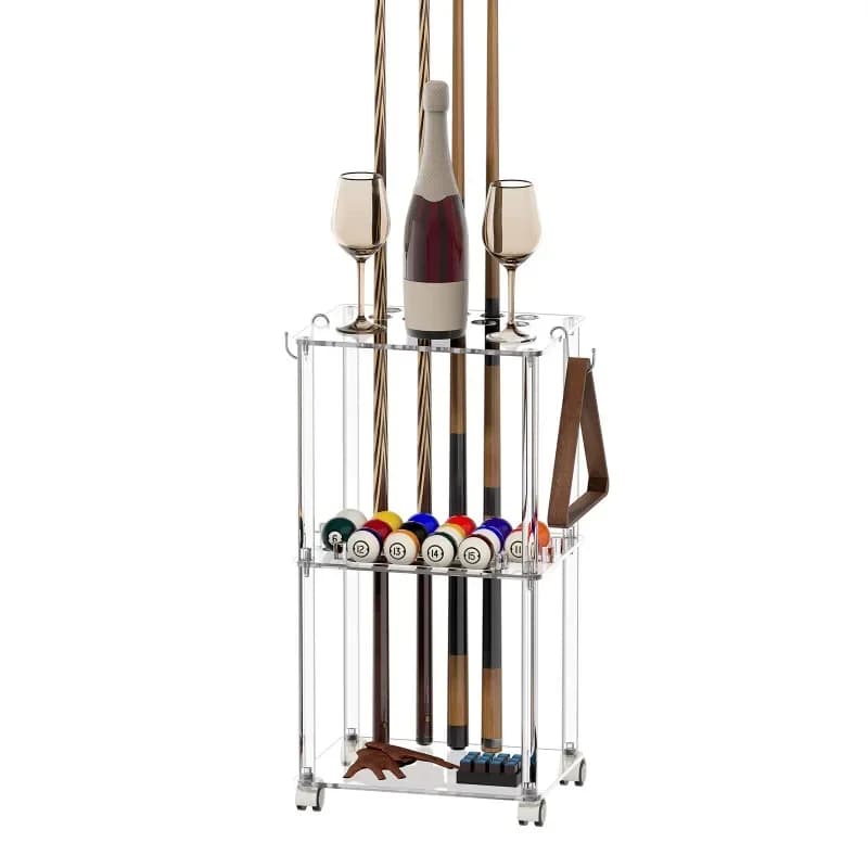 Acrylic seven-hole club golf ball bracket multifunctional rack