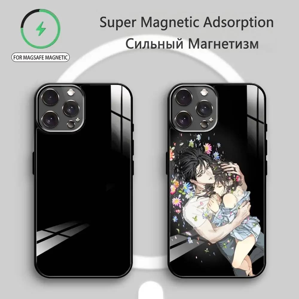Flowers Are Bait Flower of Allure Phone Case For iPhone17,16,15,14,13,12,11 Plus,Pro Max Magnetic For Magsafe Wireless Charging