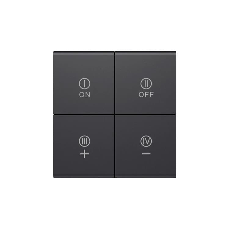 Siqitech Wireless Smart Home Tuya Mobile APP Remote Control Switch 2.4GHz Black