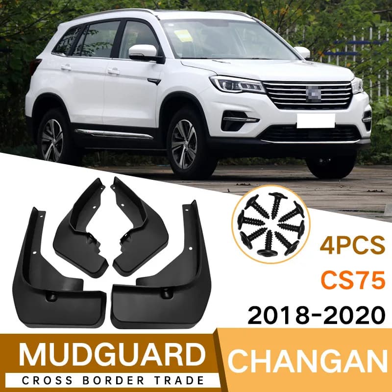 For Changan CS75 2018-2020 fender skin front and rear auto parts 4runner accessories fender flares mud flaps