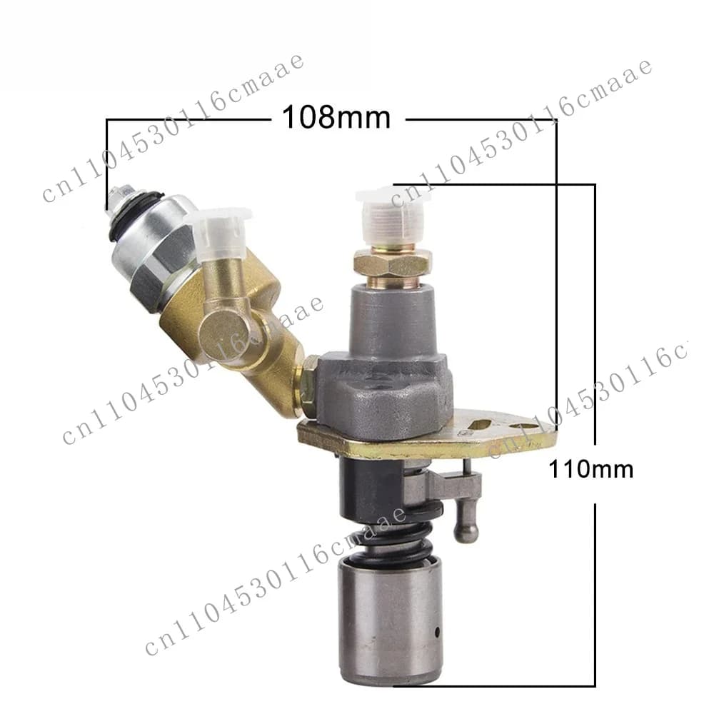 Suitable for 186FA air-cooled electric pump injection pump assembly with solenoid valve silent generator accessories