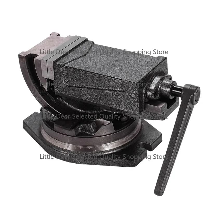 Felix 4 Inch Inclinable Angle Solid Flat Tongs 360-Degree Rotary Precision Taper Vise Precision High Quality Tongs