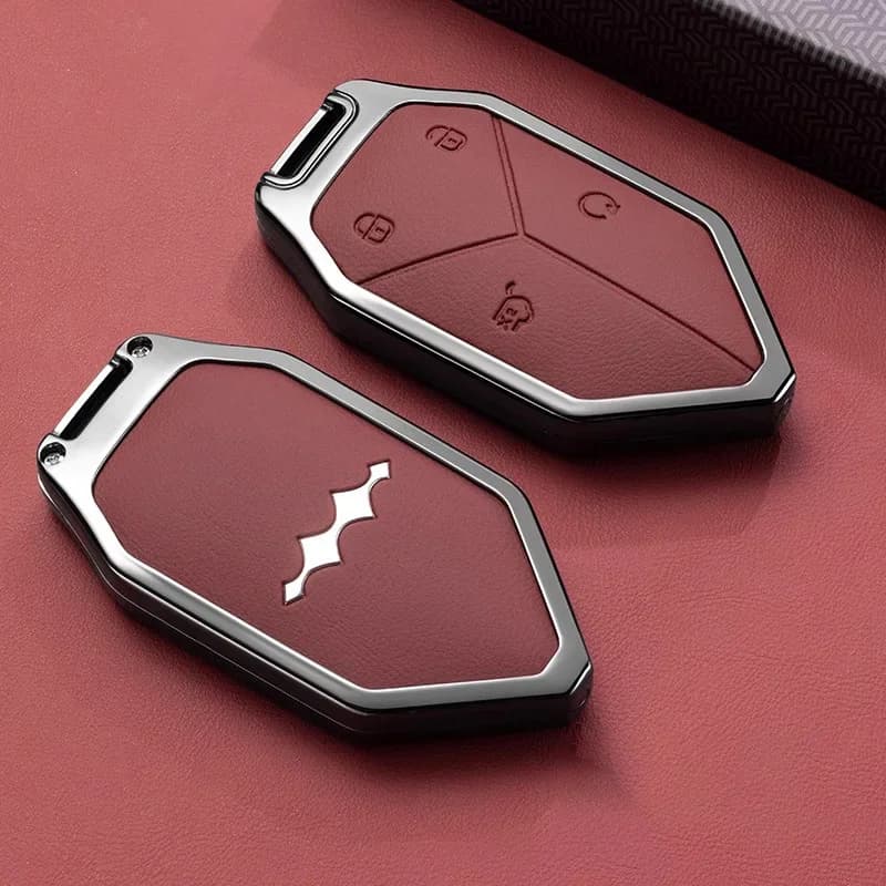 Car Key Case for BYD Formula Leopard SUPER 5 Ultra 8 Titanium 3 9 Fang Cheng Bao Keychain Cover Shell Holder Fob Accessories