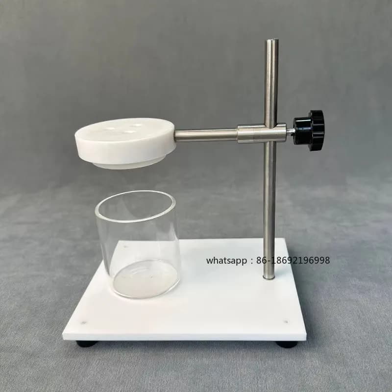 Stable PTFE Electrode Base Stand, Simple Holder For Scientific Research