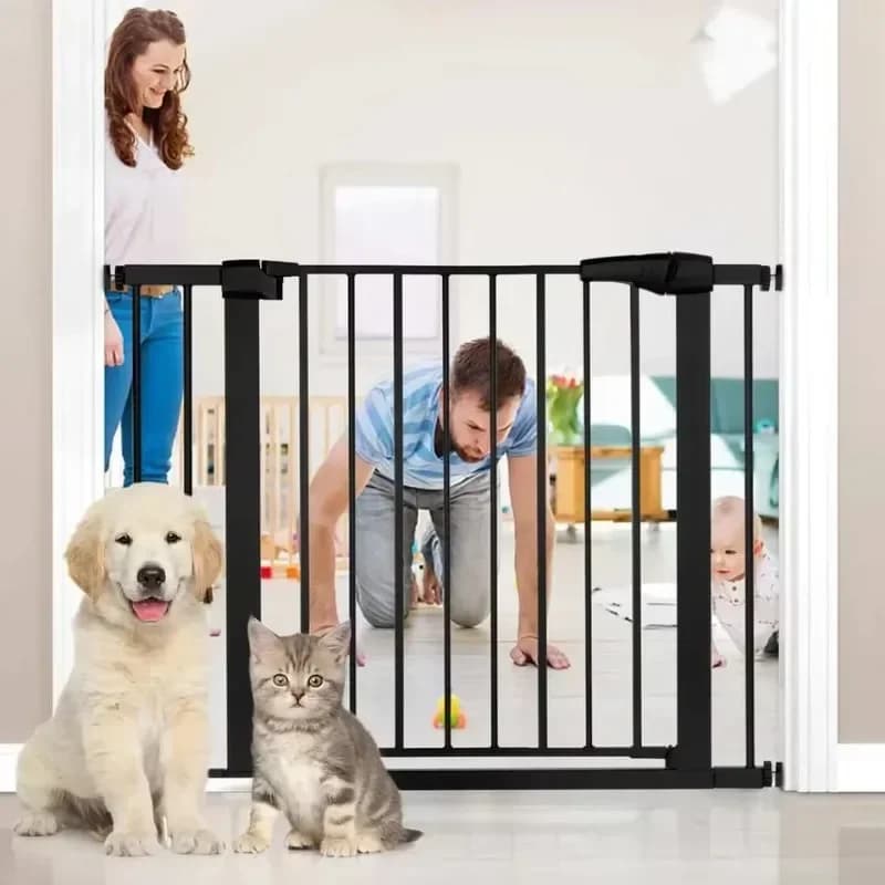 Retractable stainless steel home security door guardrail patio door toilet safe use