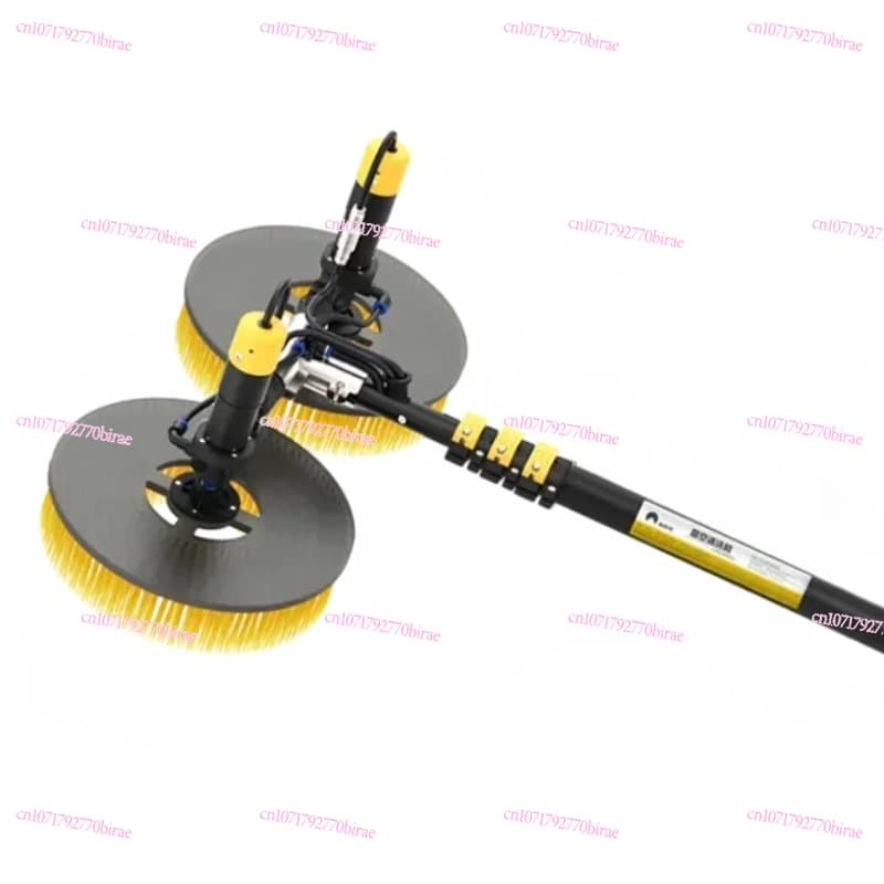 Solar Panel Cleaning Brush  Panel Washing Machine 7m Automatic Roller  With Double Head Robot