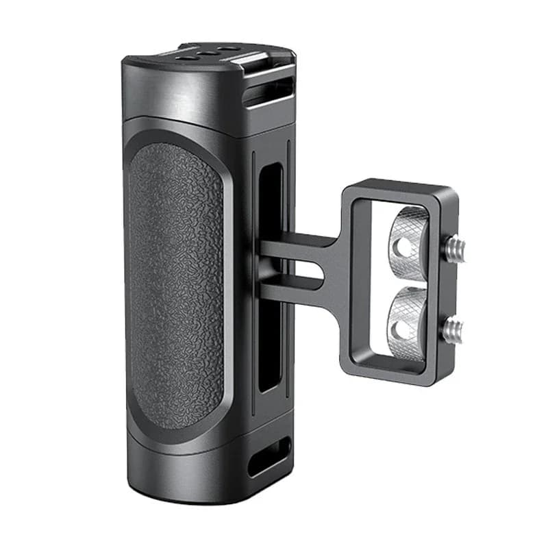 SLR camera rabbit cage universal side handle, threaded side handle