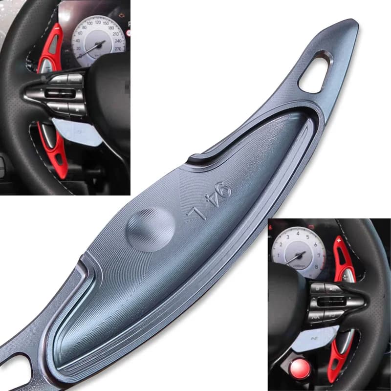 Car Steering Wheel Shifter Paddle Sticker For Hyundai i20 i30 N Line Veloster KONA N Elantra Avante GT N-line CN7