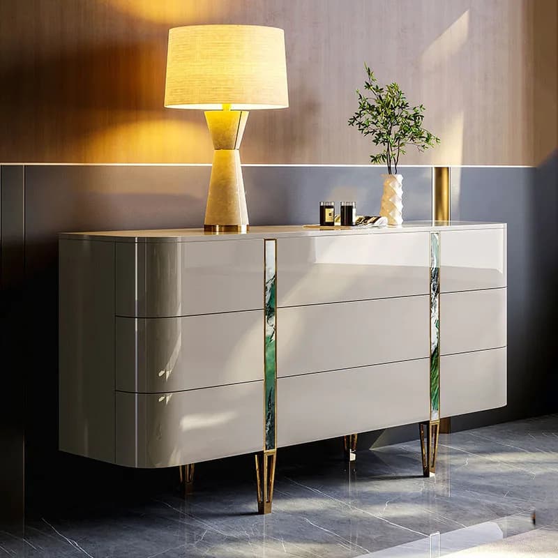 Delicacy Tiny Cute Living Room Cabinets Cream Style Creative Storage Modern Display Cabinet Trendy Italian Closet Home Furniture