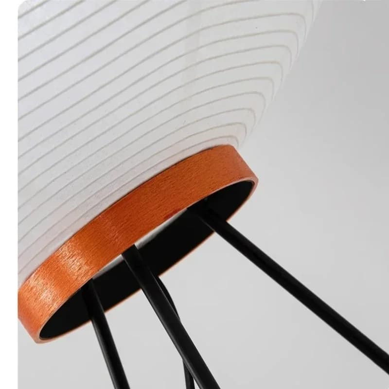 Rice Paper Floor Lamp Vintage Standing Light for Living Room Bedroom Home Decor Bedside E27
