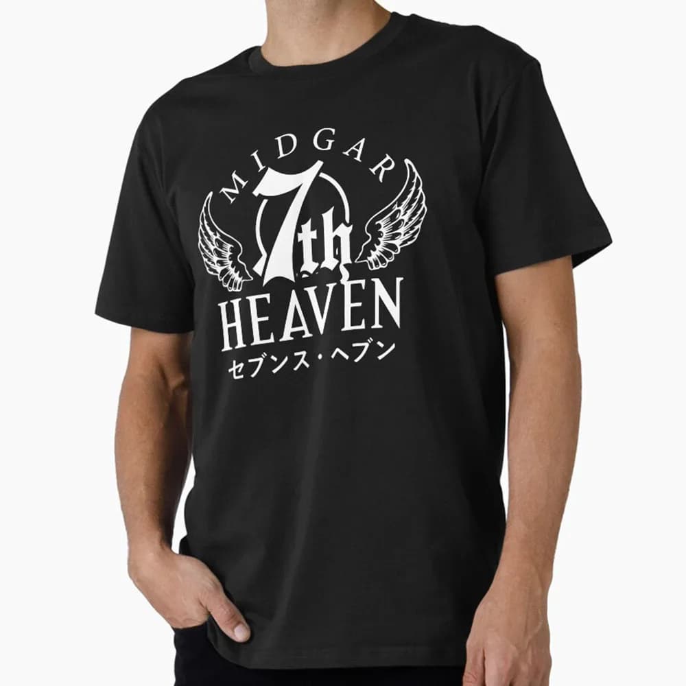Seventh Heaven 0420 Final Fantasy XIV Gift t shirt for RPG Gamer 100% cotton printed Short Sleeve Graphic clothes All size tops