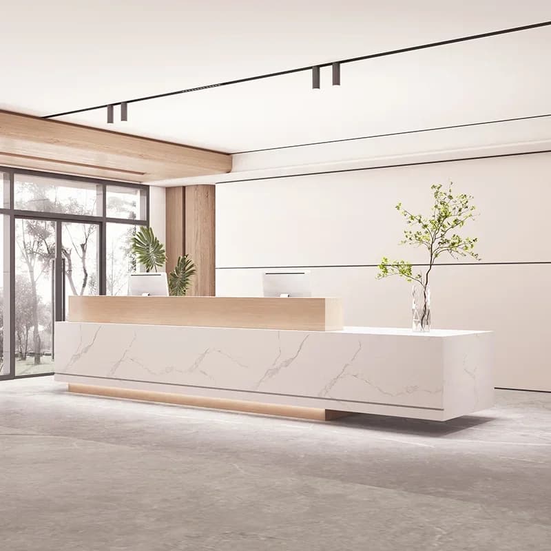& Salon Reception Desks Clothing Store Office Furniture ReceptieNordic Modern Reception Desks Medical Dental Clinic Beauty