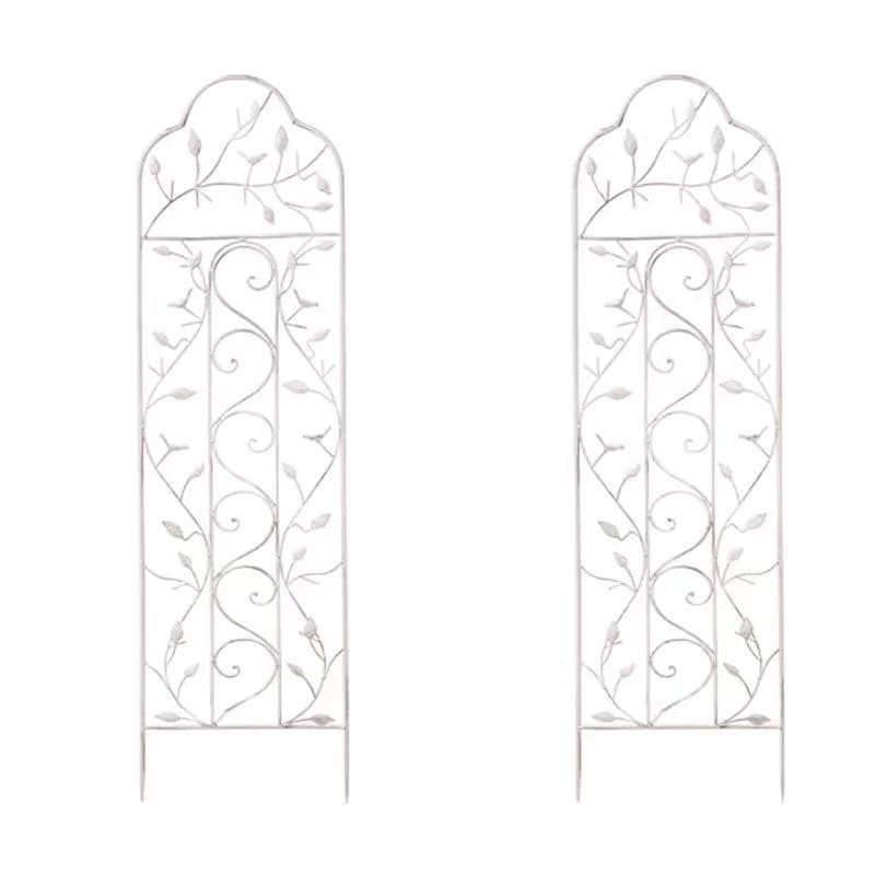 Retro European-style villa courtyard wrought iron vine climbing vine flower stand B & B creative plant climbing flower stand