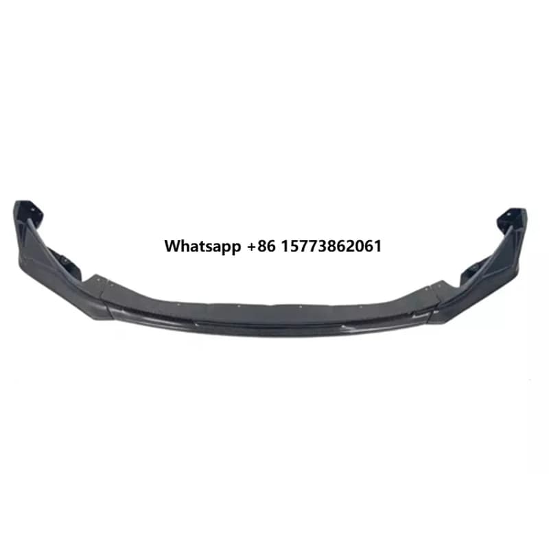 Vorstein Style Dry Carbon Fiber Car Parts Front Bumper Front Lip 3-Pcs for  3 4 Series G80 M3 G82 M4 2021 Carbon Diffuser
