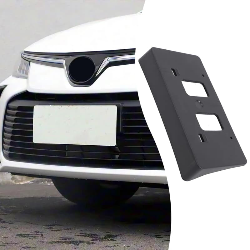 1piece set ABS black For Toyota Corolla 2020-2022 car front license plate bracket Car  accessories OE: TO1068159 | 5211412280