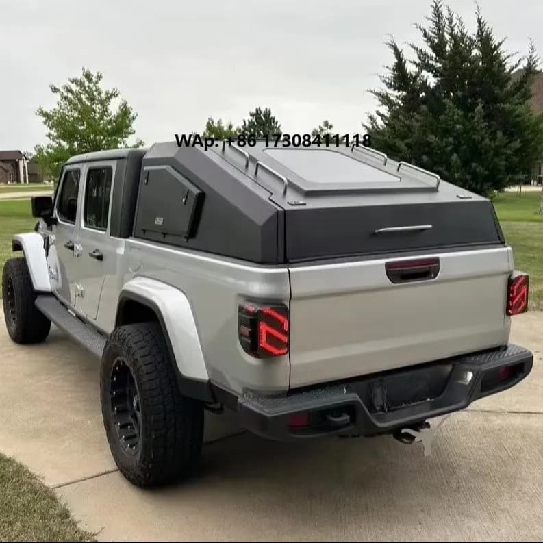 New Aluminum Manganese Steel Hatchback Hardtop Pickup Fastback Truck Fit for Gladiator Canopy