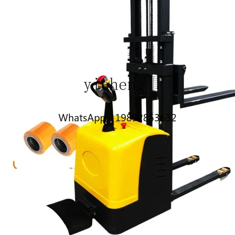 XL all-electric stacker walking station drive battery forklift semi-electric loading and unloading truck