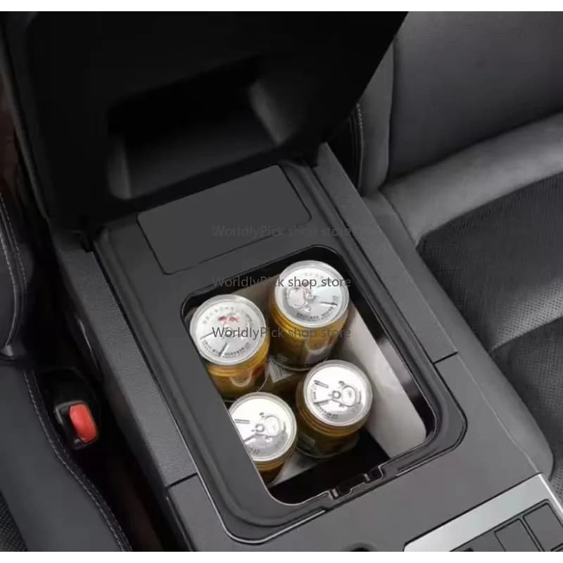 Electric Car Console LC250 Beverage Cooling Box with Heating Function Portable Refrigerator for Car Interior