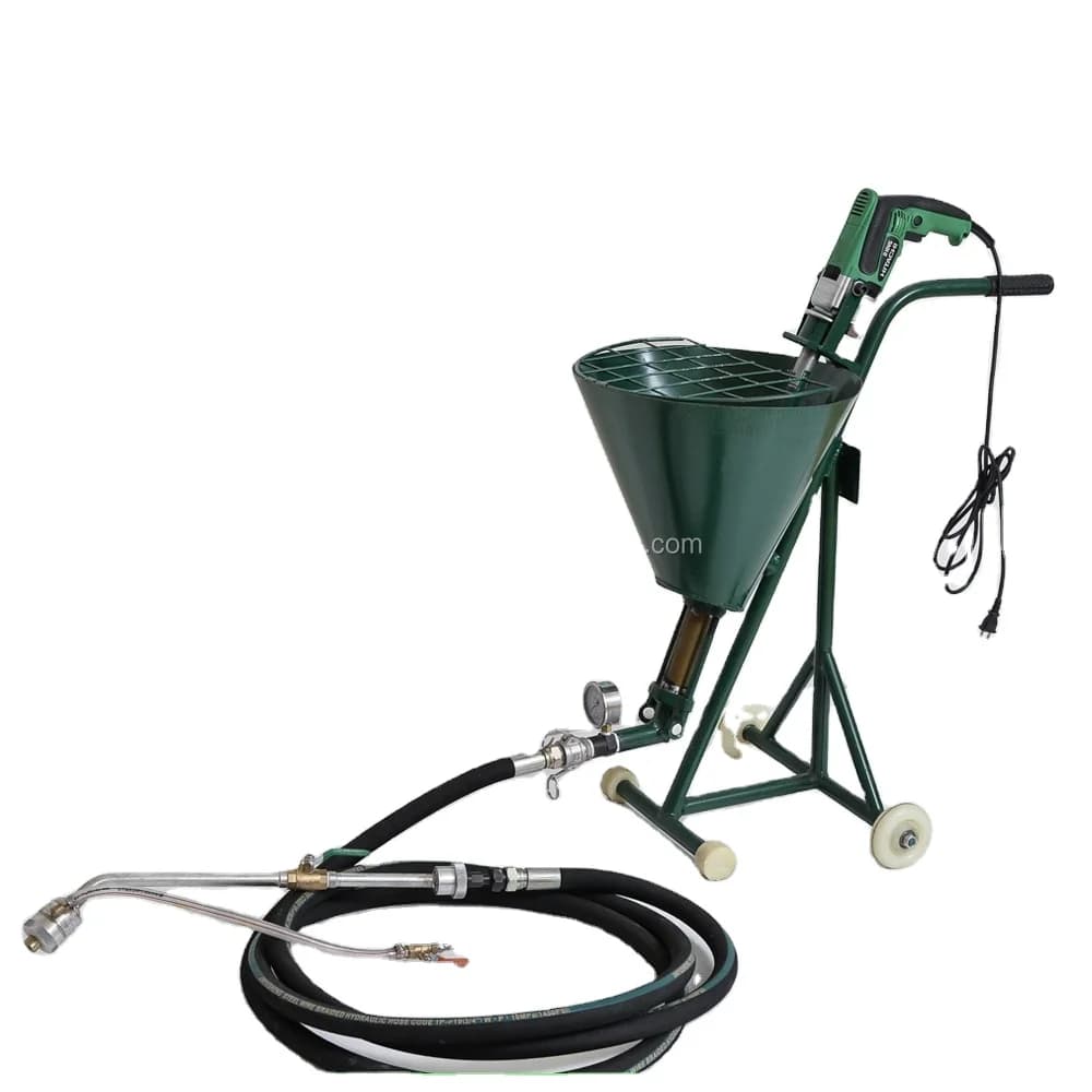 850 W 60 L  20 M Distance Spraying Machine for 2 mm Cement Paste Oil Paint Waterproof Paint Save  Labor Construction Project