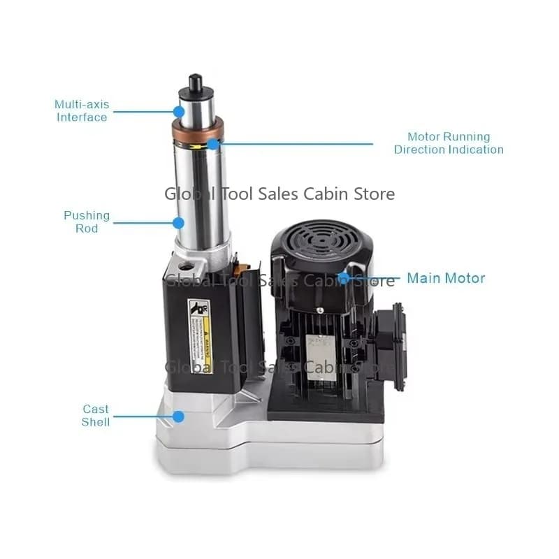 Easy Installation 1.5Kw 50HZ Tapping Power Head for Automation Equipment