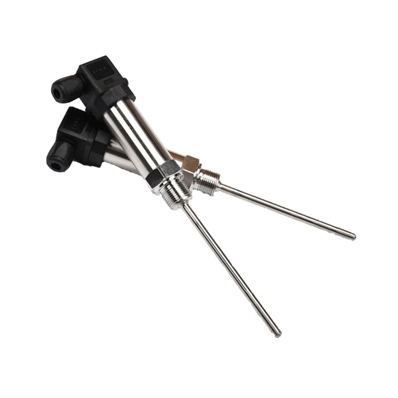 0-5V 0-10V Stainless Steel Temperature Sensor 0-300℃ Pt100 Temperature Transducer Converter Temperature Transmitter for Fuel