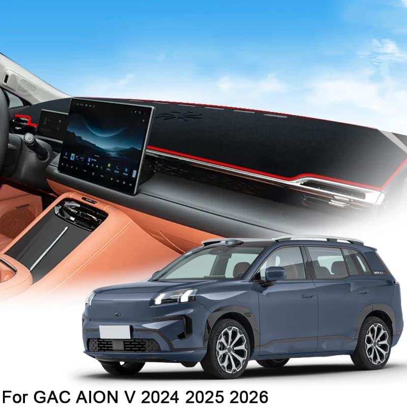 Fit For GAC AION V 2024 2025 2026 Car Dashboard Protective Mat Shade Cushion Pad Rose Carpet Mat Cover Automobiles Accessories