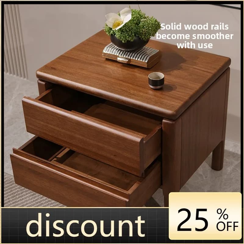 LH new Chinese bedside small cabinet storage simple Chinese bedroom furniture