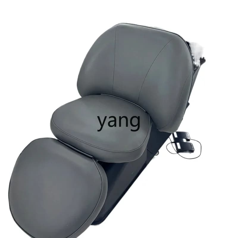 Yjq barber shop electric lift hair salon special ceramic basin half lying deep basin shampoo bed