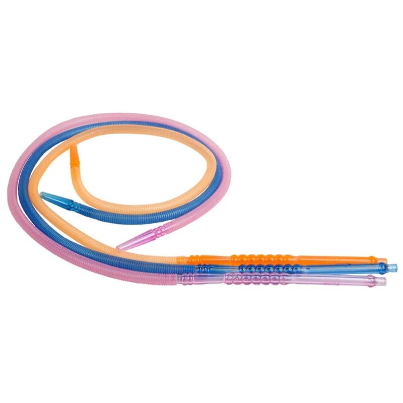 Disposable plastic handle hookah hose hookah glass silicone tube