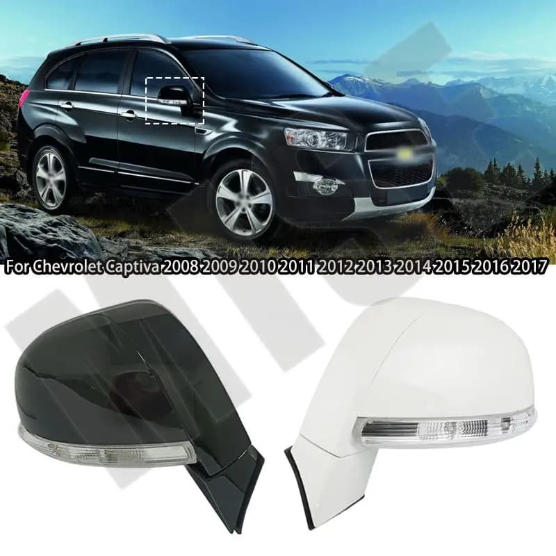 Car Rearview Side Mirror Assembly For Chevrolet Captiva 2008-2017 Auto Door Wing Rear View mirror Assembly 96818101 96818102