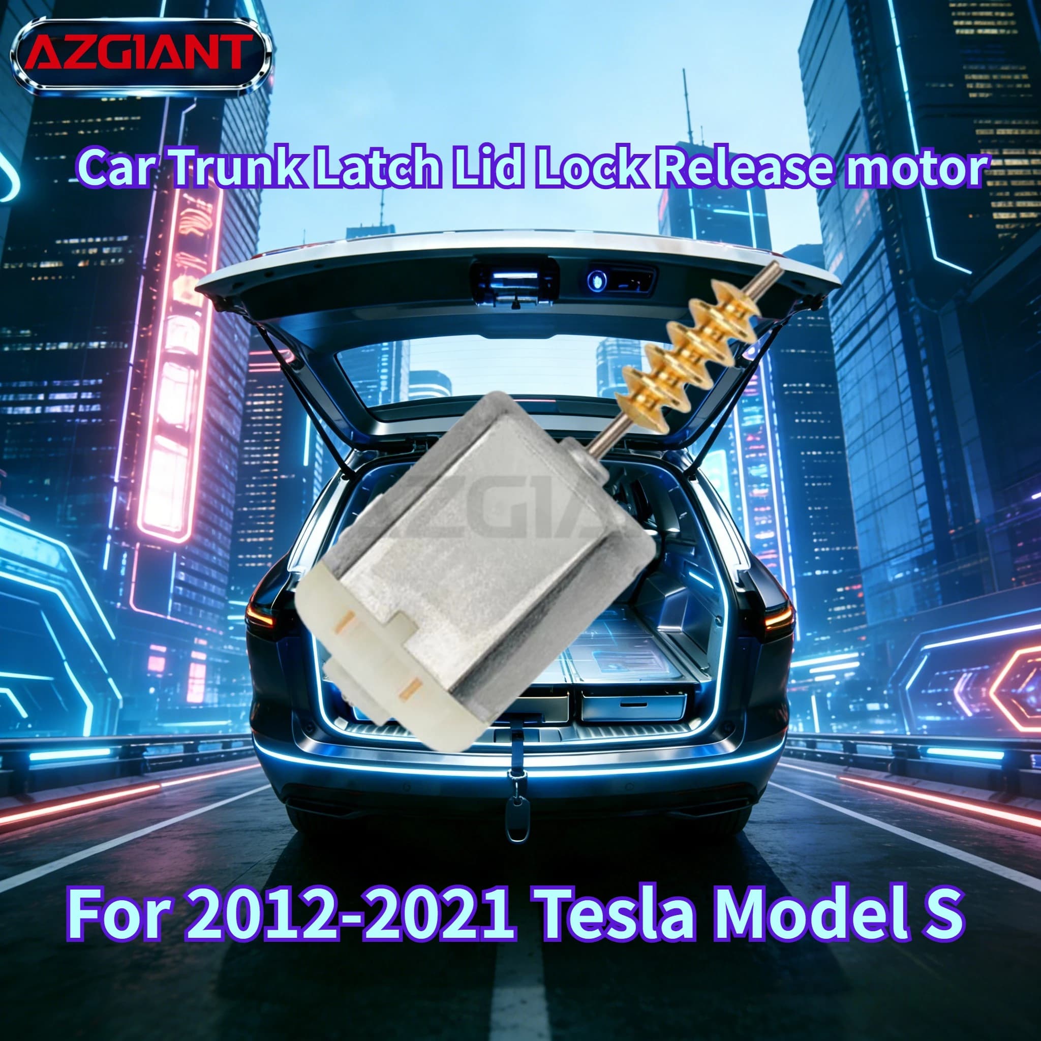 For 2012-2021 Tesla Model S Car Trunk Latch Lid Lock Release motor Auto Accessories 100% New OEM High-quality replacement parts