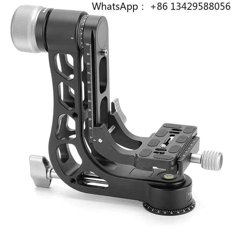 CAVIX GHA-01 Professional Universal Aluminum Alloy Quick Release Plate 720 Panoramic Ball Head 15KG Payload for Fujifilm