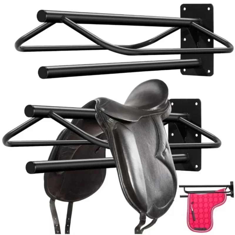 Saddle frame wall-mounted integration