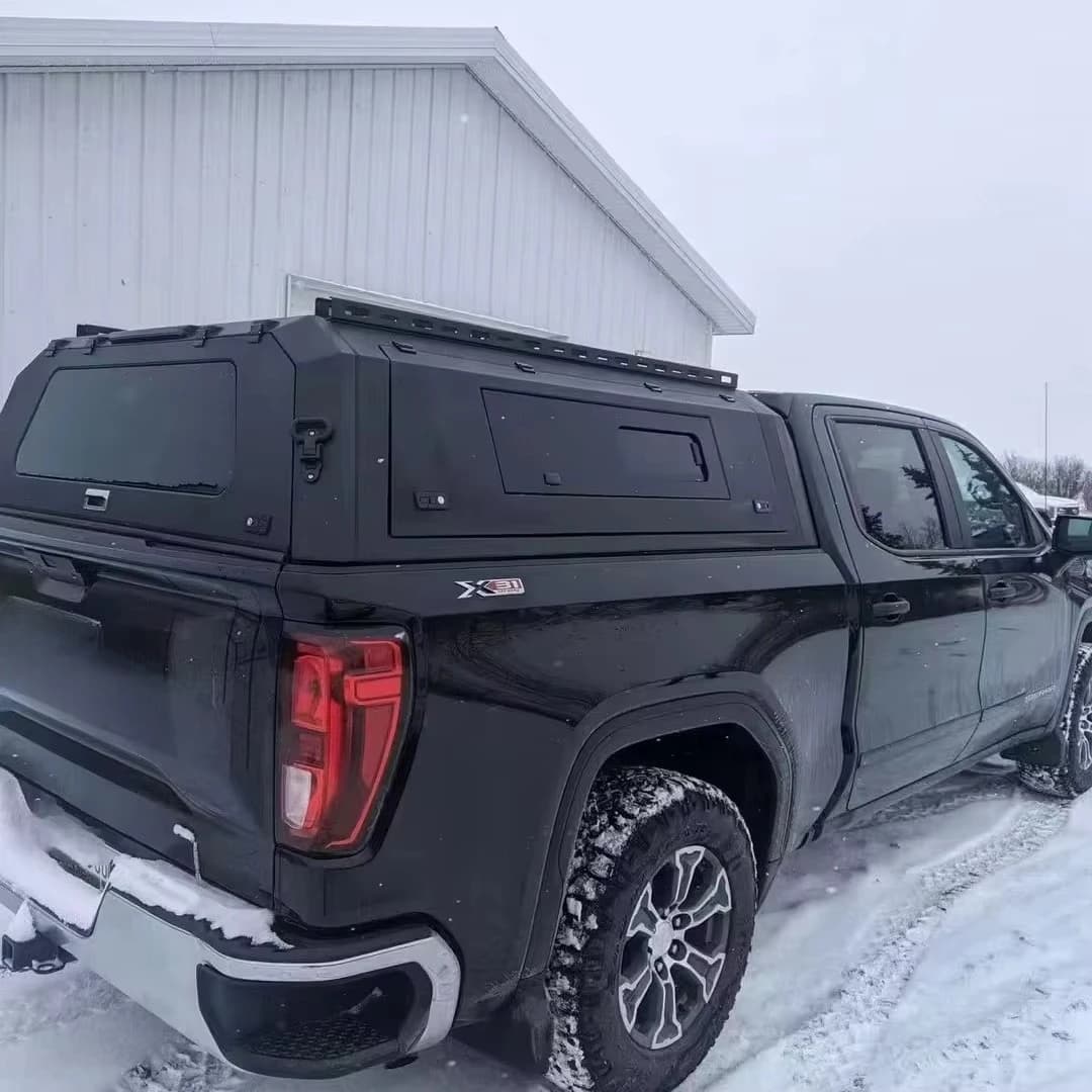4WD Steel Camper Pickup Truck Camping Ute Trays Truck Topper 2024  Colorado ZR2 5ft  Navara for Tacoma NP300
